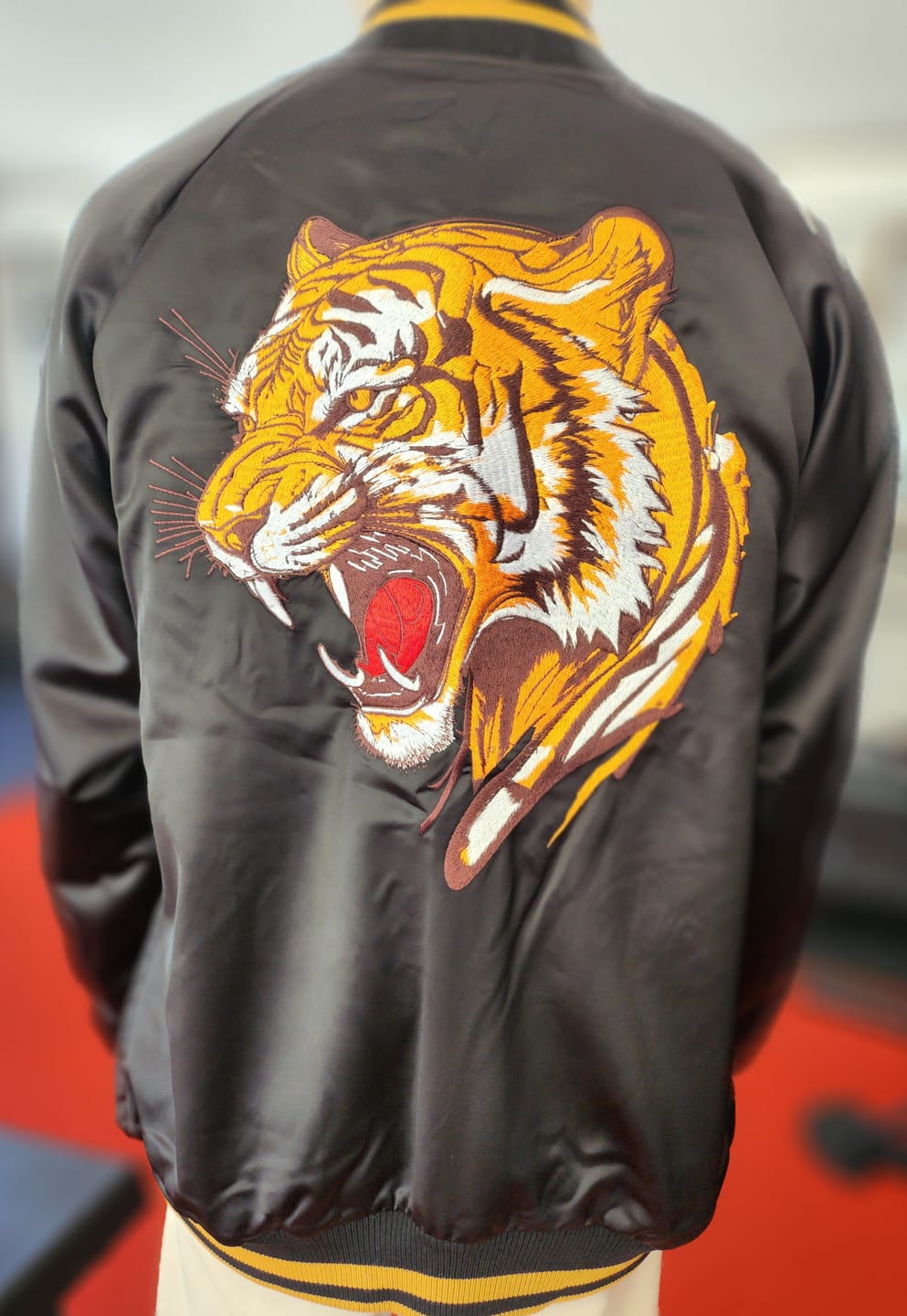 Customer photo review of Roaring Tiger Sukajan Souvenir Jacket