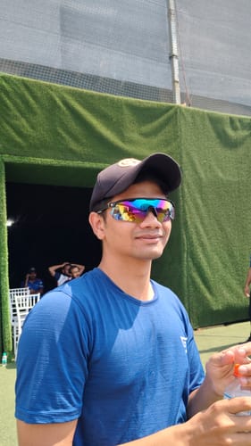 Customer photo review of Drift Sunglasses (Multicolor Lens | Black Frame - MG5785)