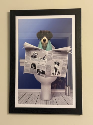 Customer photo review of Important meeting- Personalized poster