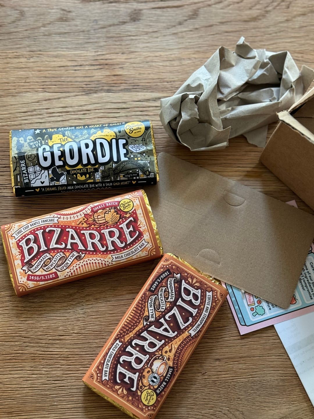 Customer photo review of The Golden Caramel Bizarre Bar 145g