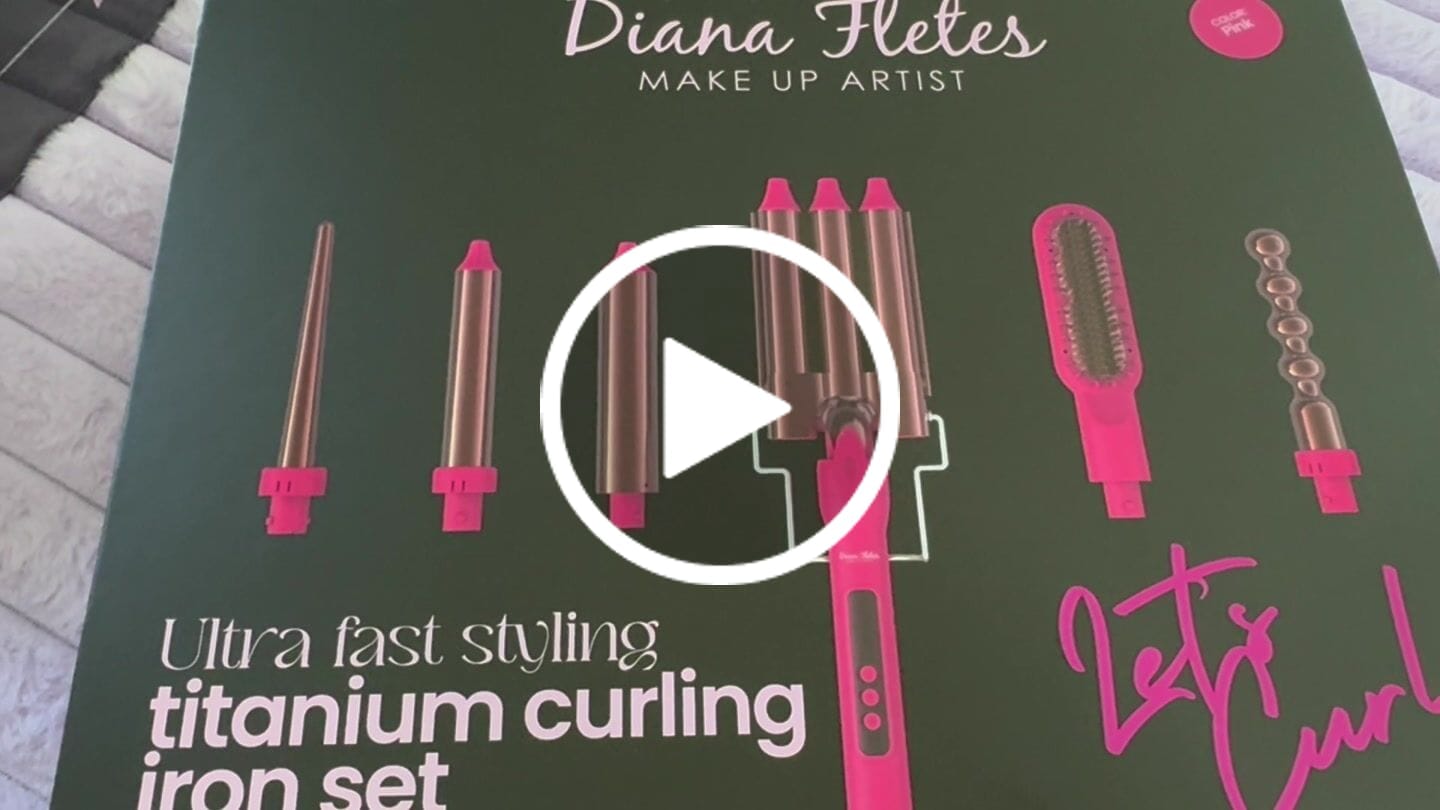 Customer video review of Ferro 6 En 1 Diana Fletes Pink Titanium Galvanizado