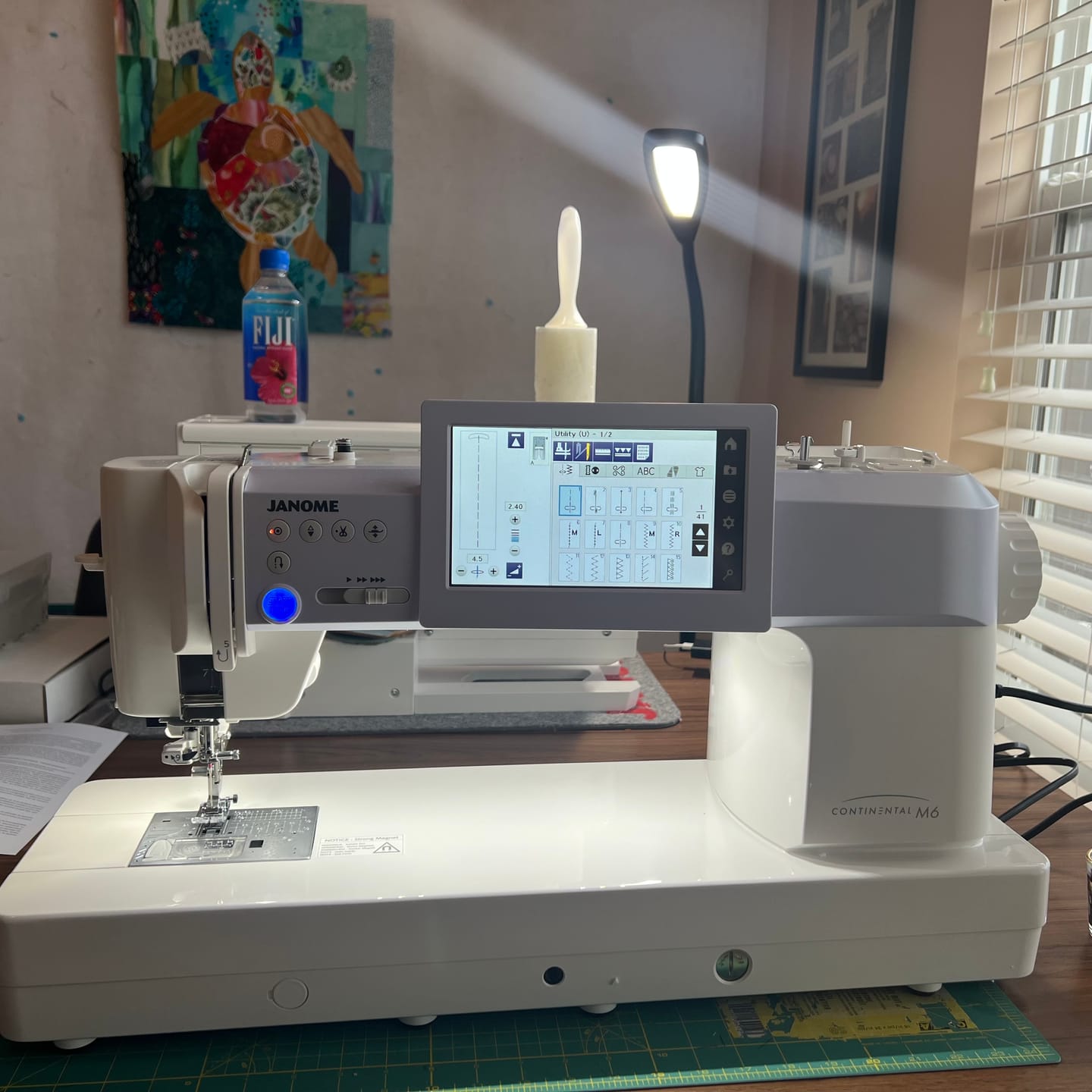 Customer photo review of Janome Continental M6 Sewing and Quilting Machine w/ FREE Bonus Bundle