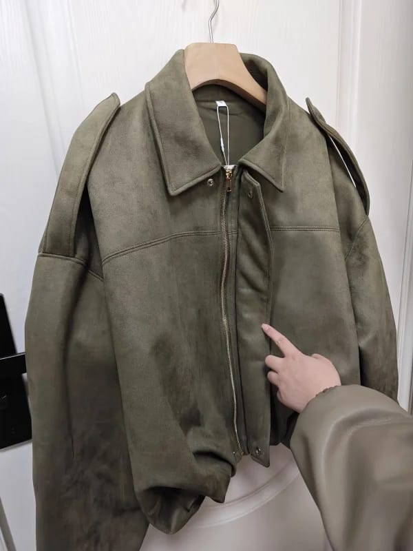 Customer photo review of Lara Bomber Jacket