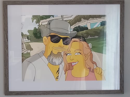 Customer photo review of Turn Me Yellow — Digital Portrait