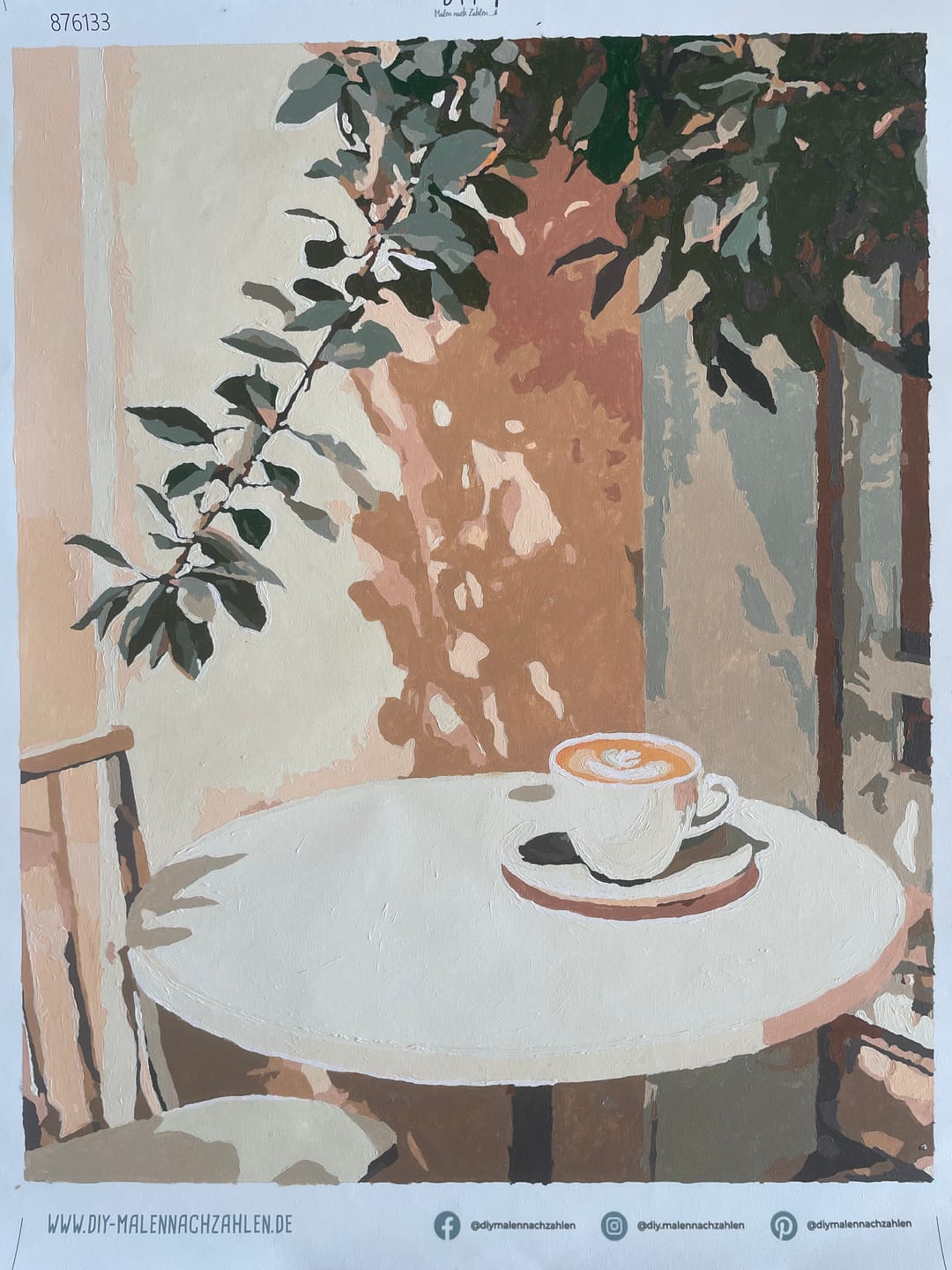 Customer photo review of Malen nach Zahlen - Morgenkaffee