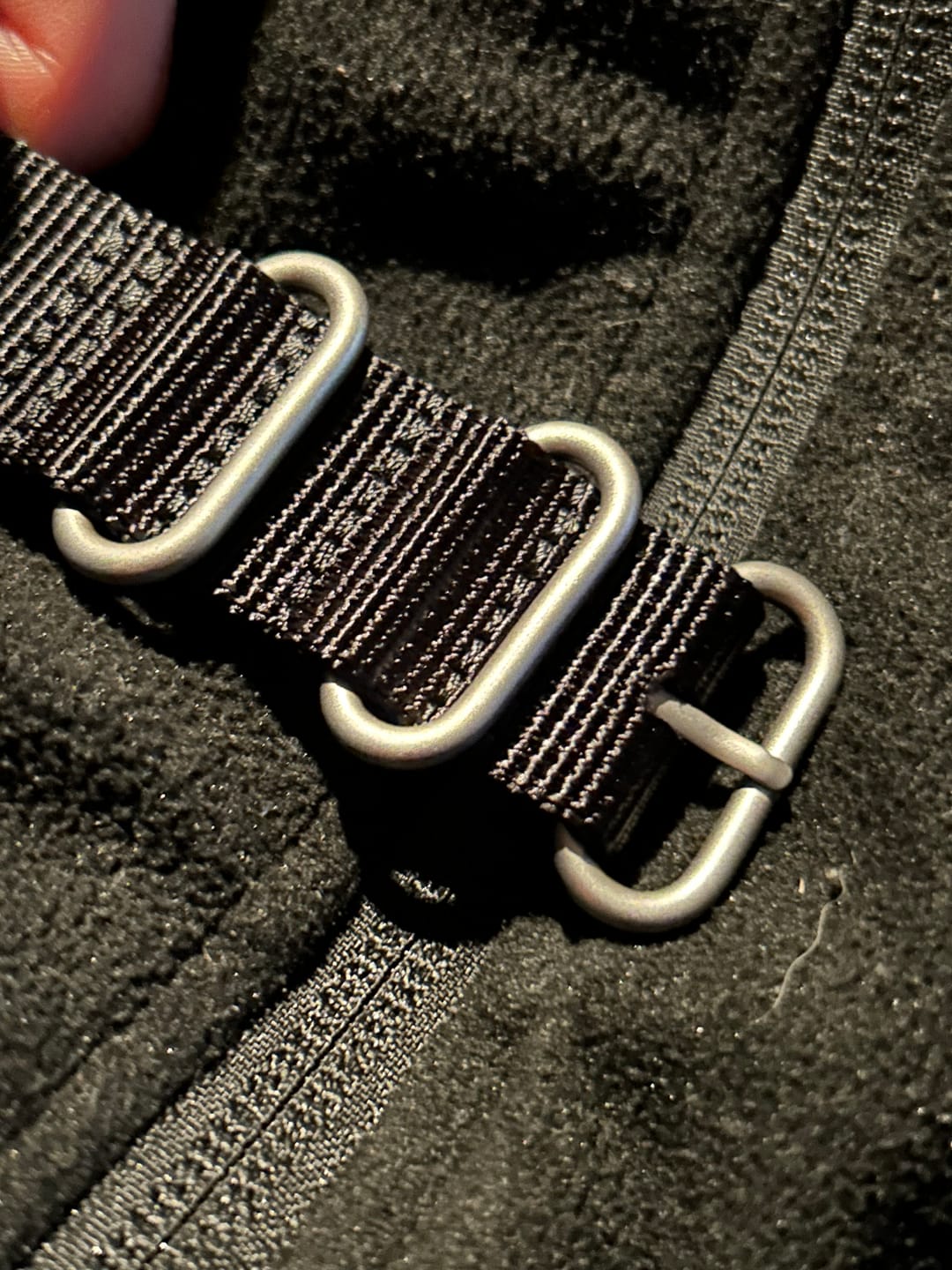 Customer photo review of VOYAGER - 100M Waterproof Titanium Automatic Field Watch | Black-bracelet