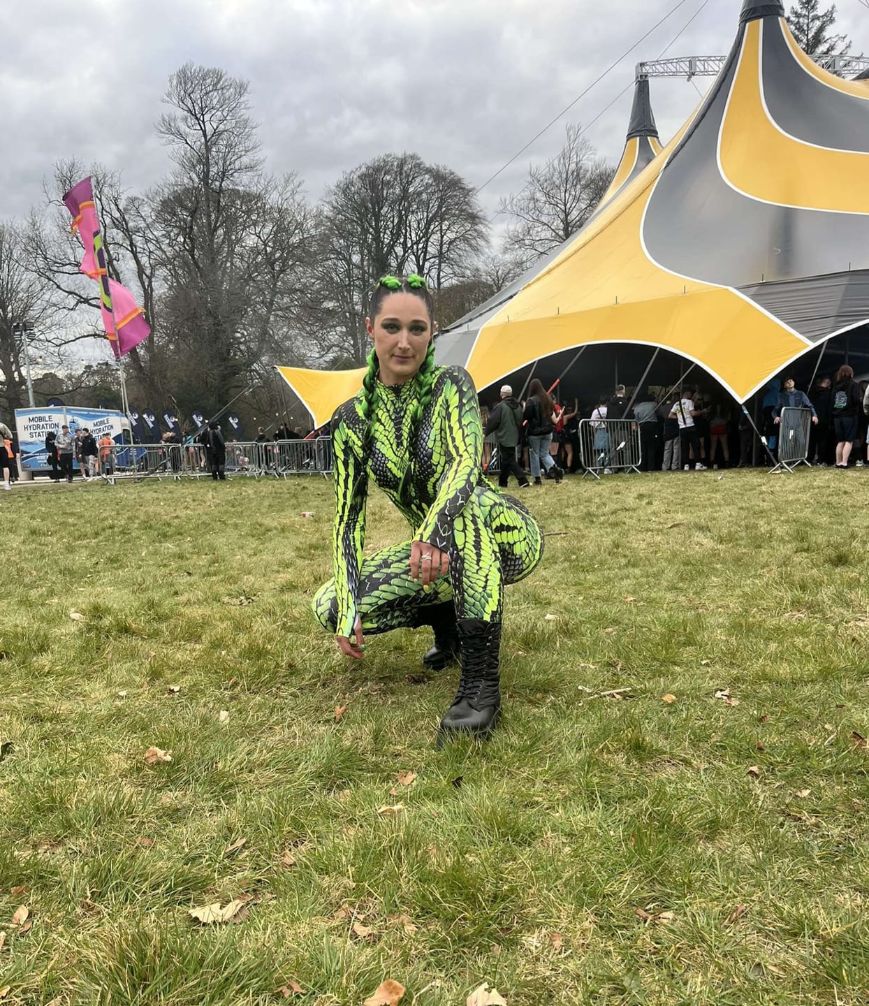 Customer photo review of Electric Viper Costume