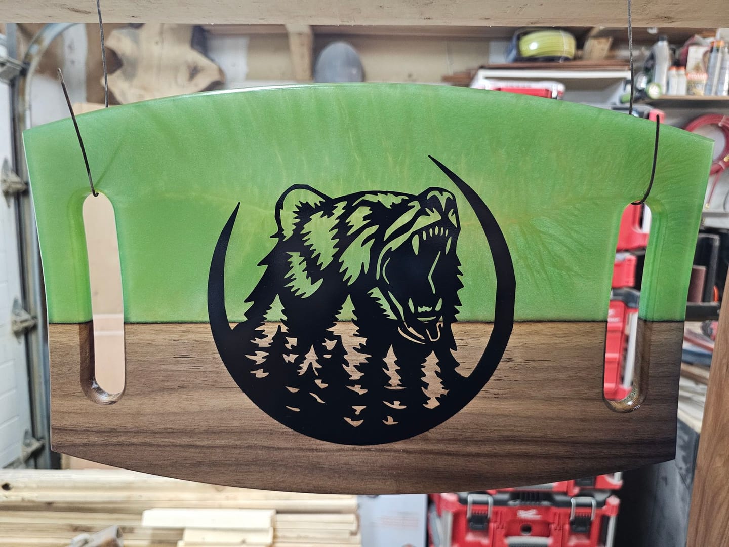 Customer photo review of YoraHome® SilverBack Benchtop CNC Router 6060