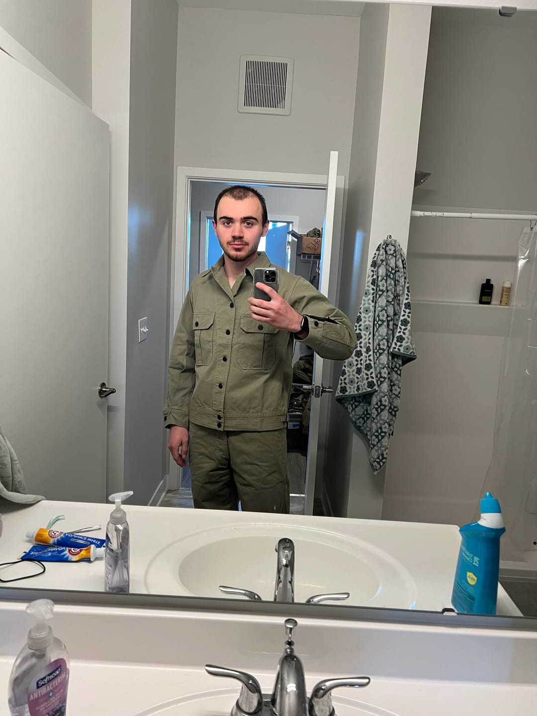 Customer photo review of US Army M-41 HBT Fatigue Trousers
