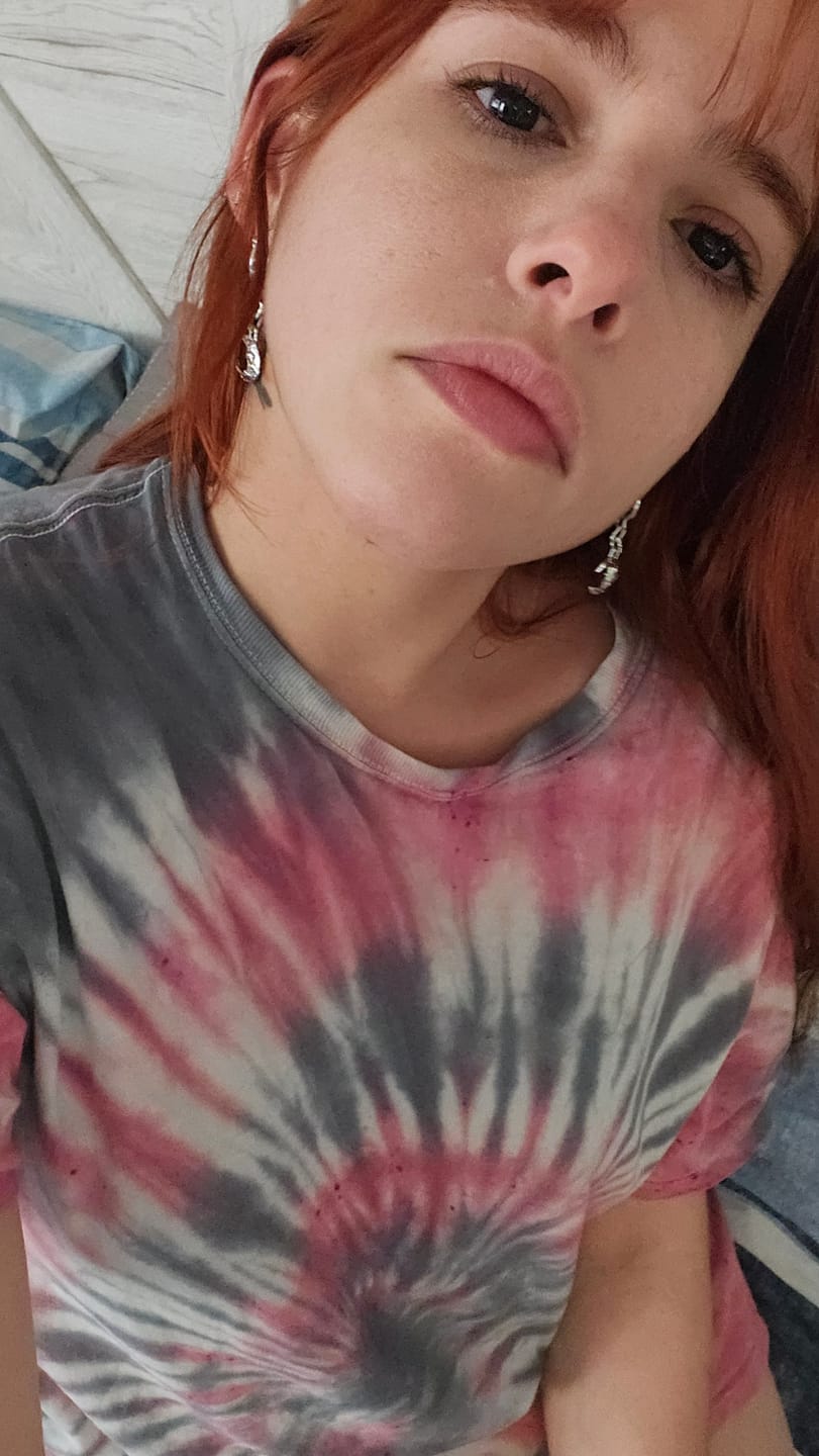Customer photo review of LUNA DANGLE EARRING