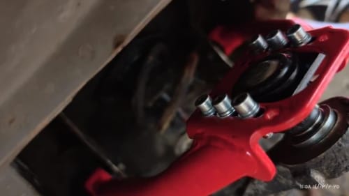 Customer photo review of Front Camber Upper Arm For Nissan 350Z 03-08