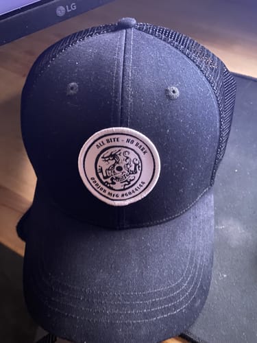 Customer photo review of Big Trucker Hat