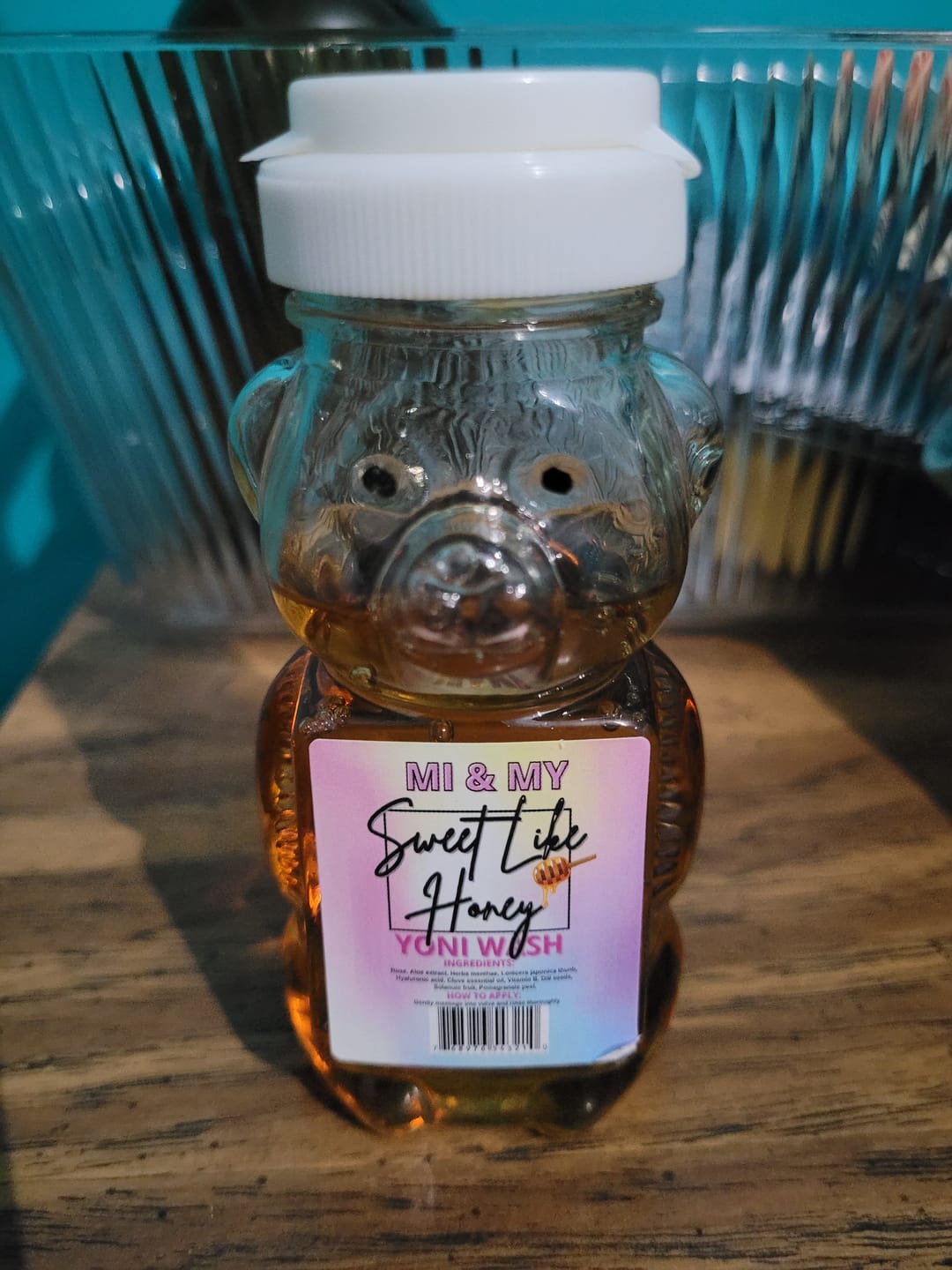 Customer photo review of Sweet Like Honey Yoni Wash
