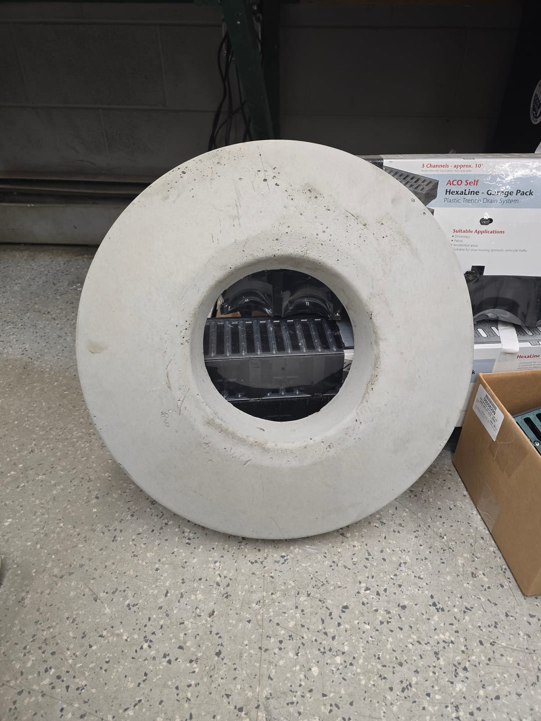 Customer photo review of 12" Round x 2" Deep Silicone Mold For Epoxy Resin