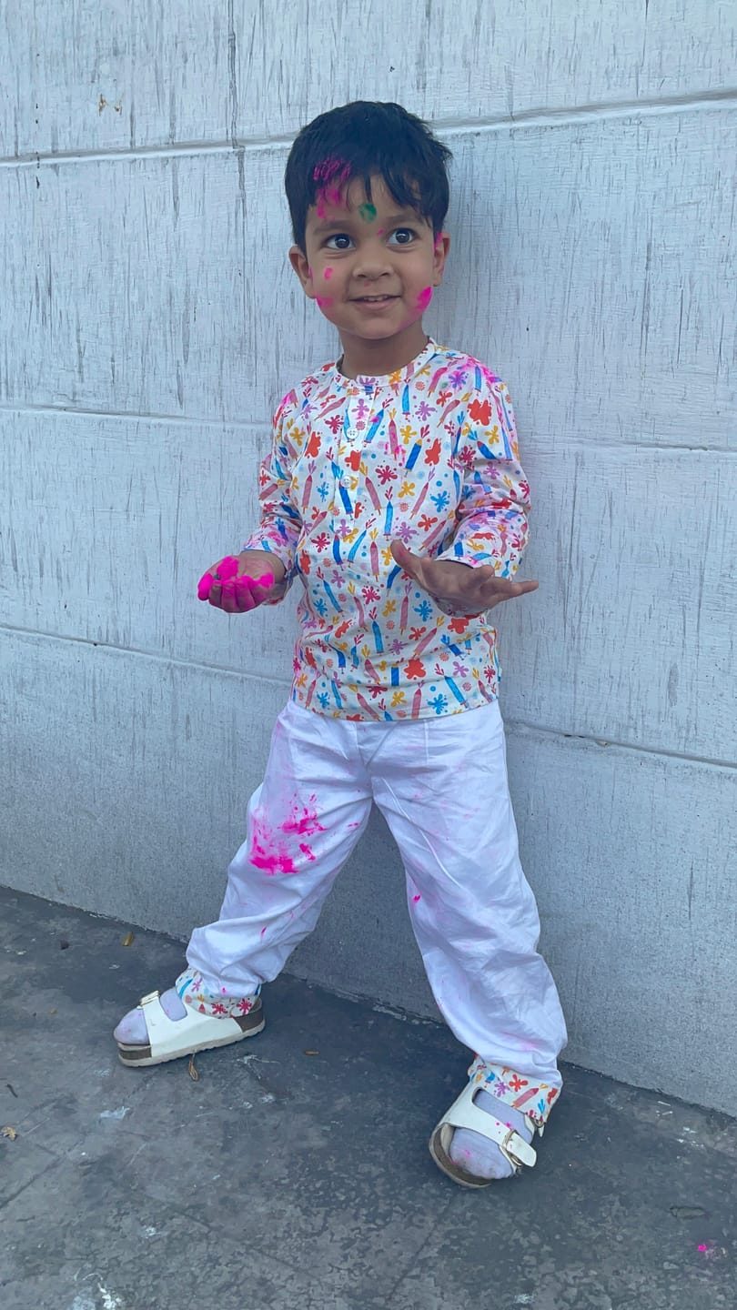 Customer photo review of Holi Hai Kurta Pajama