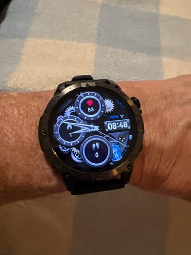 Customer photo review of ZE™ Force Smartwatch – Power Your Day, Track Your Way