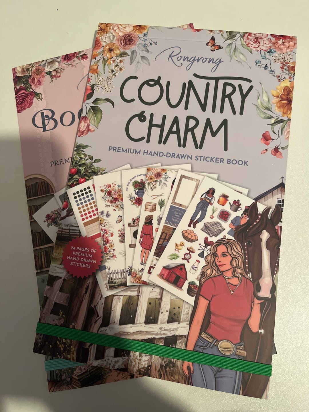 Customer photo review of Country Charm Sticker Book