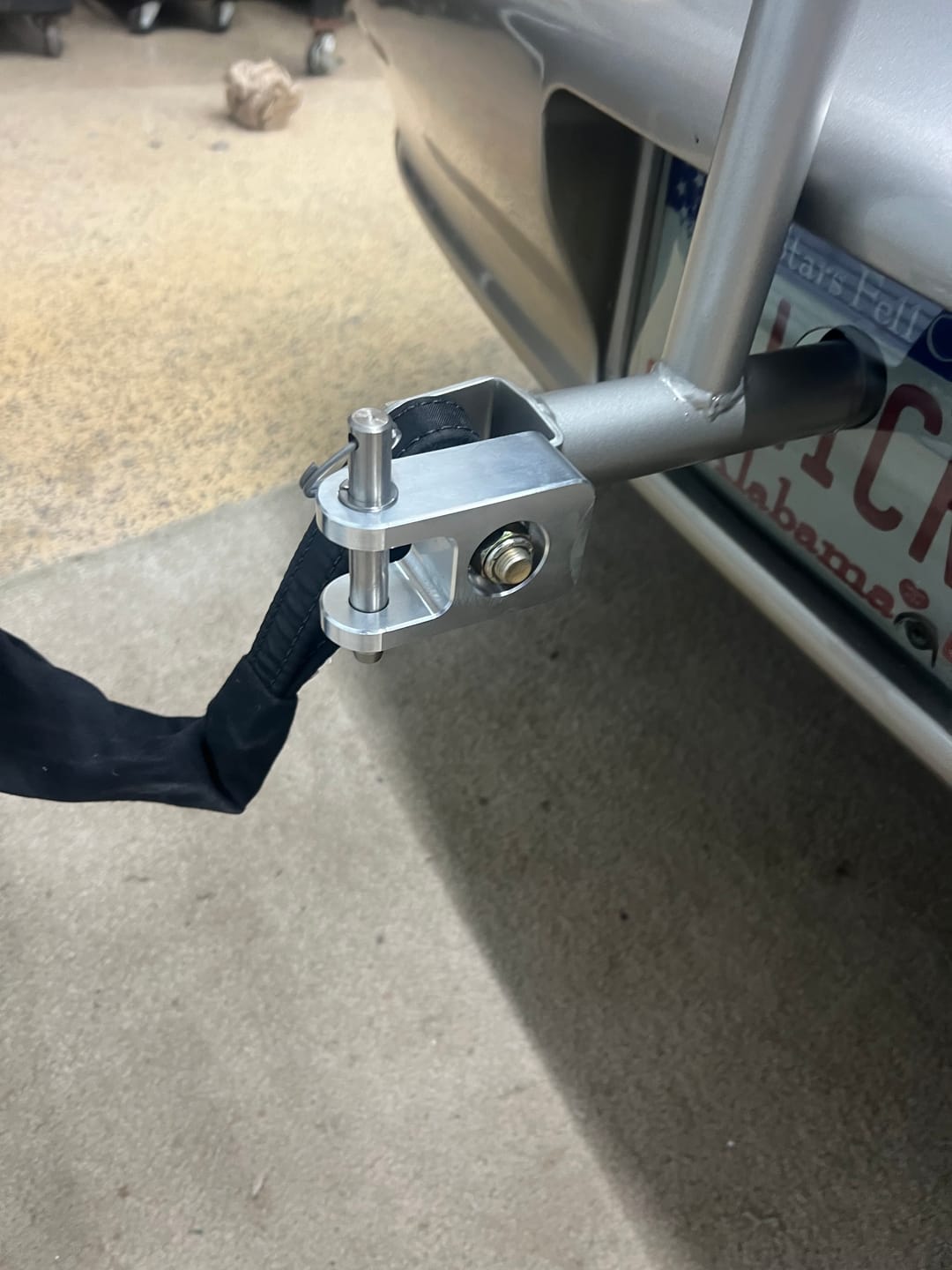 Customer photo review of Billet Push Bar Kit (For Motion Parachute Mount Clevices) 14-00010