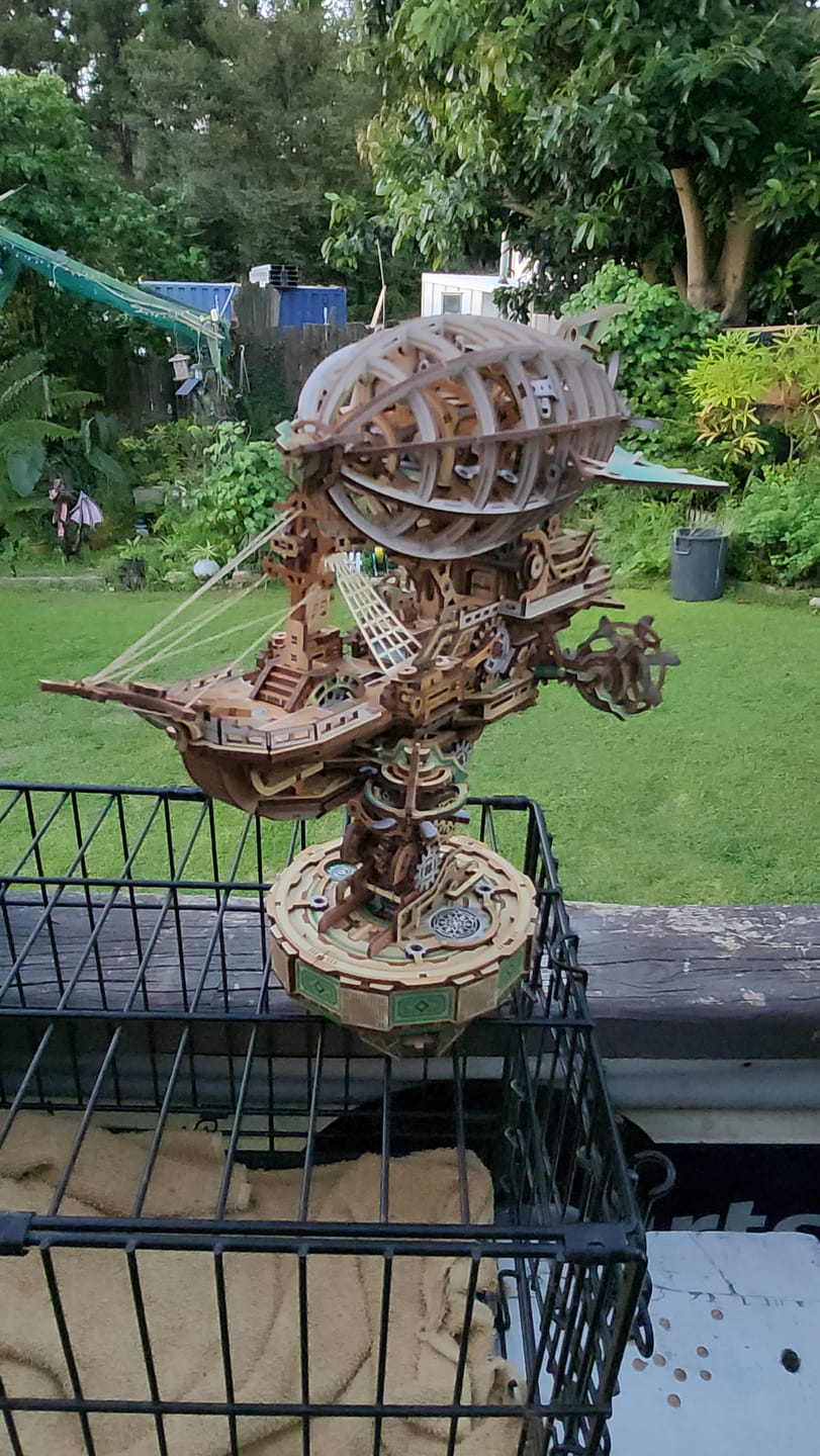 Customer photo review of Vapor Trek 3D Wooden Puzzle