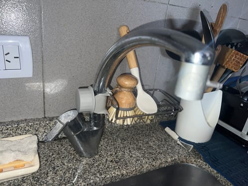 Customer photo review of Organizador De Bacha Acero Inox 17 X 10 Cms