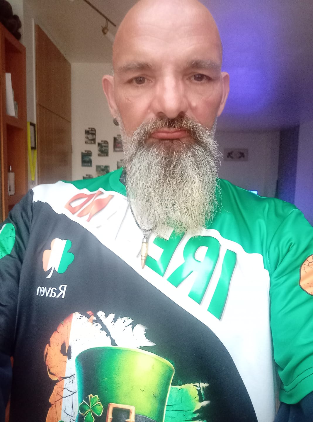 Customer photo review of Unisex Shirt - Custom Text Shirt Ireland