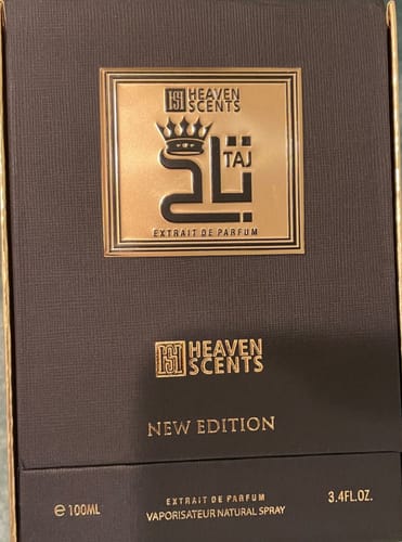 Customer photo review of Taj Perfume 100ml by Heaven Scents
