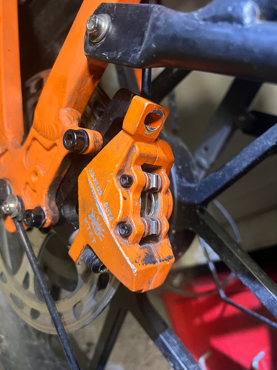 Customer photo review of CMACEWHEEL V20 Electric Bike Brake pads