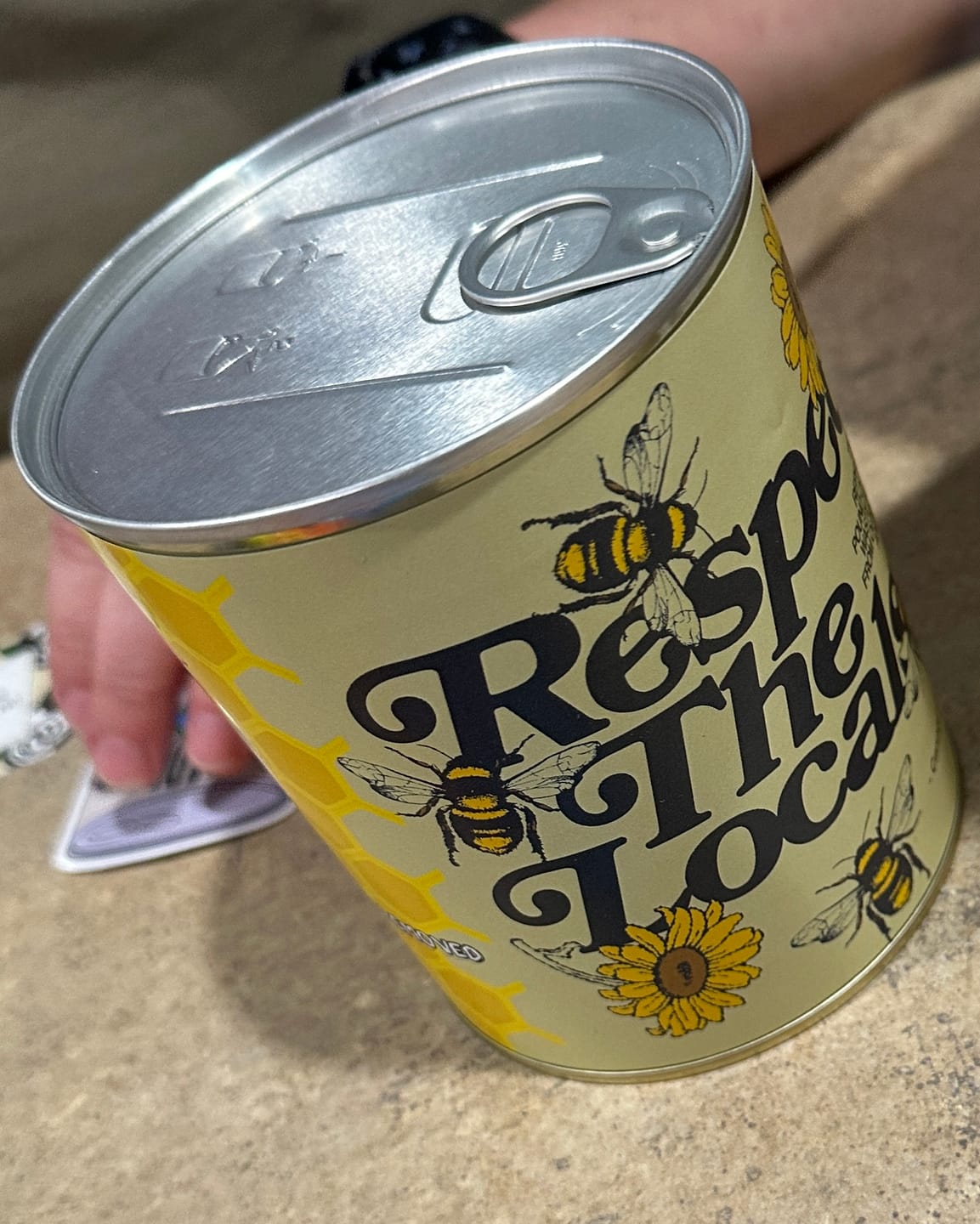 Customer photo review of Respect Your Local Bees Graphic Tee