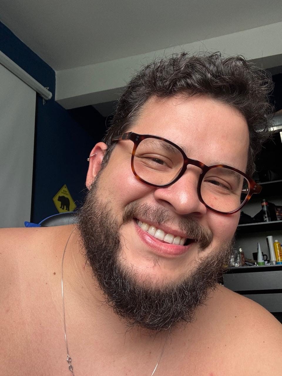 Foto de Felipe Witkovski com o Za