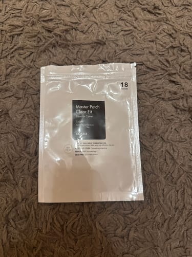 Customer photo review of COSRX Clear Fit Master Patch pleistrai spuogams