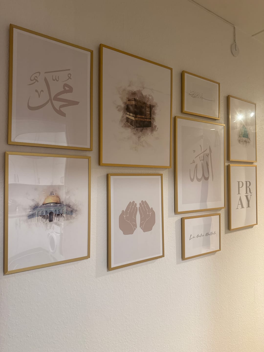 Customer photo review of Allah swt. - Poster