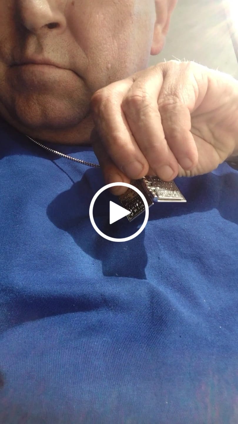 Customer video review of John 3:16 Bible Necklace