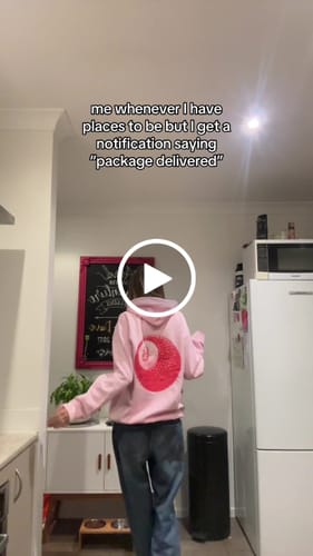 Customer video review of lucky shot hoodie