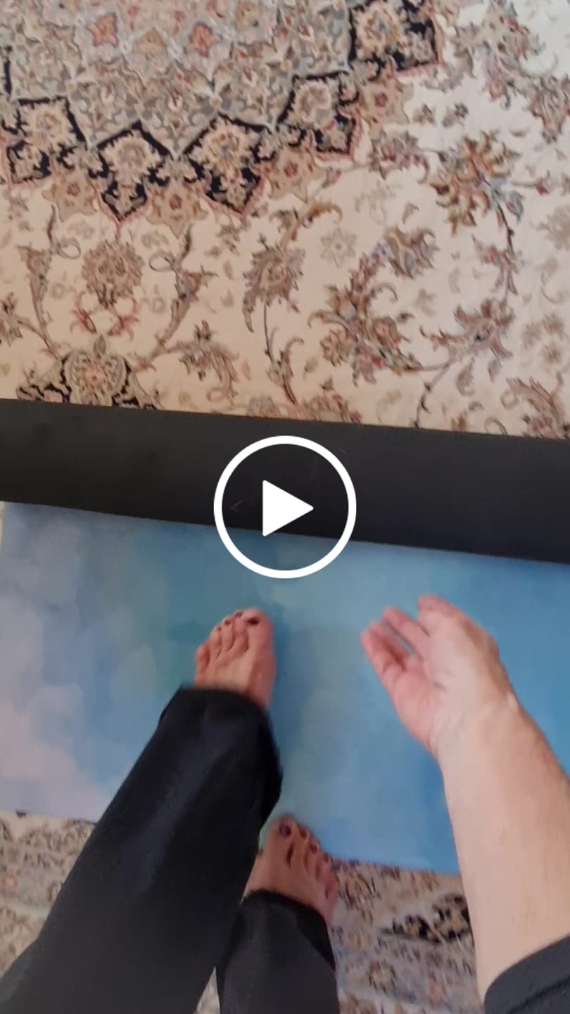 Customer video review of Yogamatte "Blue Ocean" inkl. Tragegurt