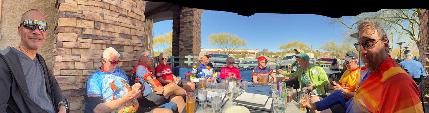 Customer photo review of Rainbow Sprinter | Men's Long Sleeve Cycling Set