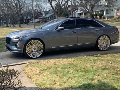 Customer photo review of CUSTOM FORGED MONOBLOCK WHEELS: RV-MD02