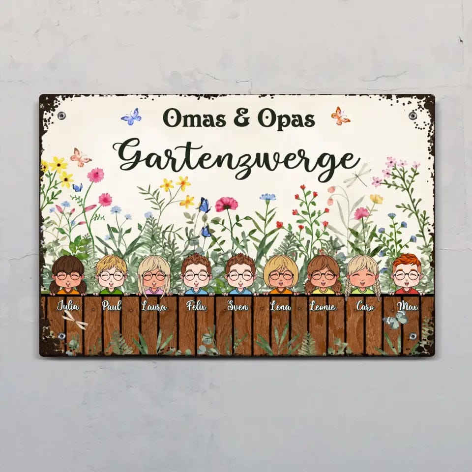 Customer photo review of Omas & Opas Garten - Großeltern-Türschild
