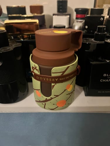 Customer photo review of Armaf Odyssey Dubai Chocolat Eau de Parfum Spray for Unisex, 3.4 Oz