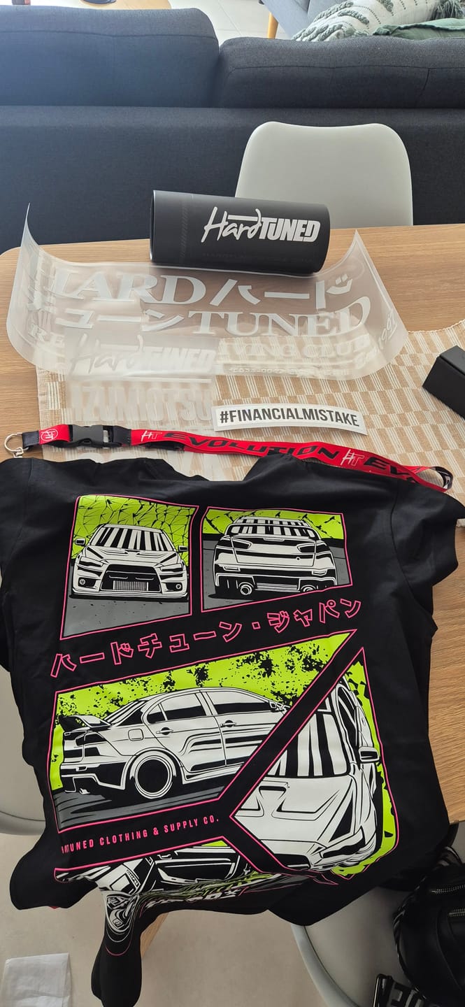Customer photo review of Mitsubishi Evolution Lanyard