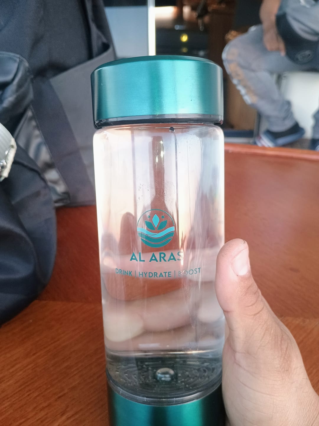Customer photo review of Hydrogen Water Bottle - Free eBook