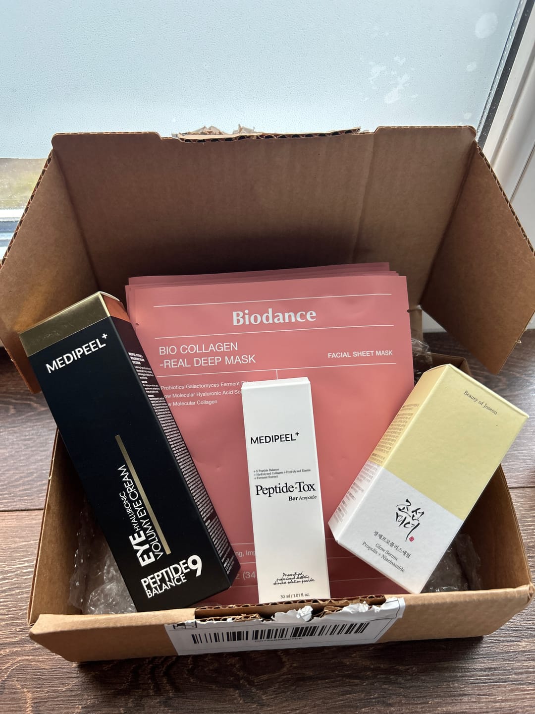 Customer photo review of Liftinga ampula ar peptīdu kompleksu Medi-Peel Peptide-Tox Bor Ampoule
