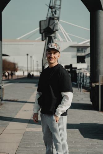 Customer photo review of CL Monogram Trucker Cap