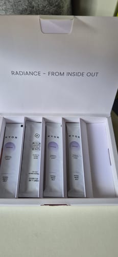 Customer photo review of OUTGLOW - Radiance Tri-Factor™ Jelly