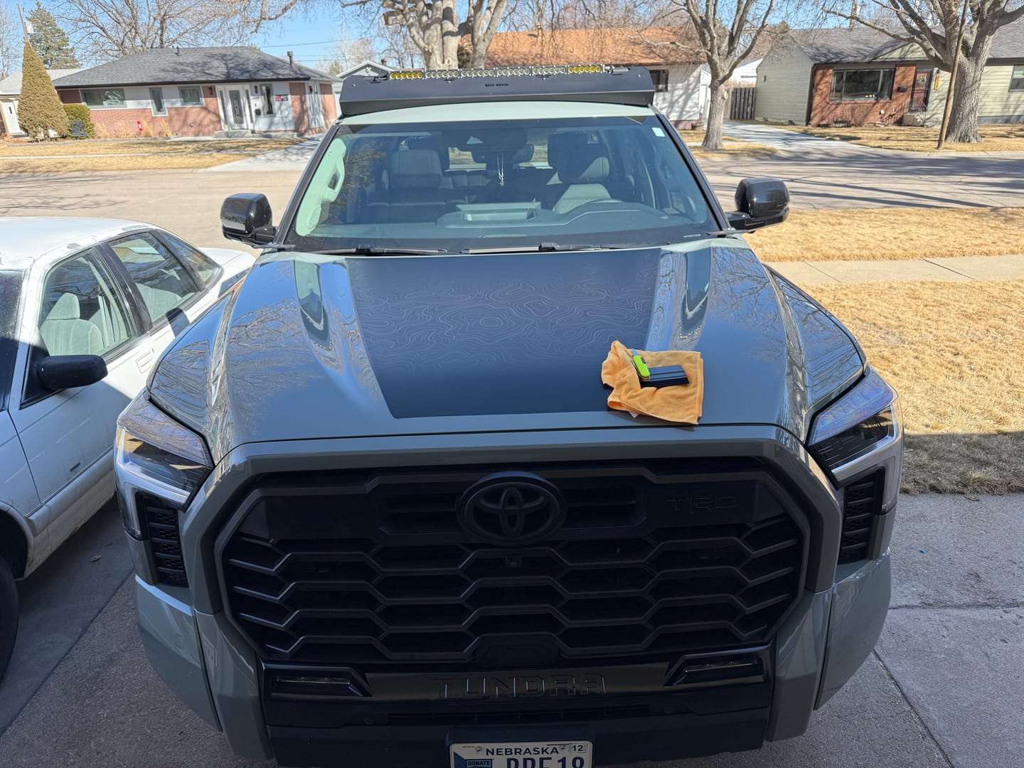 Customer photo review of Hood Graphic | fits Toyota Tundra (2022-2024)