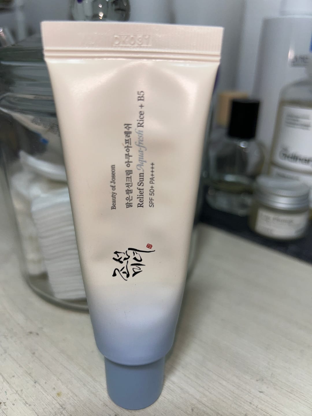 Customer photo review of Relief Sun Aqua - Fresh Rice + B5