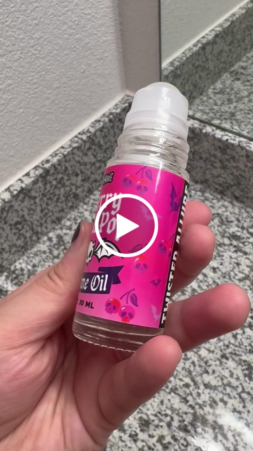 Customer video review of Cherry Ghoul Pop Perfume Oil