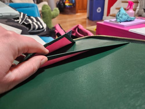 Customer photo review of Folio, Green