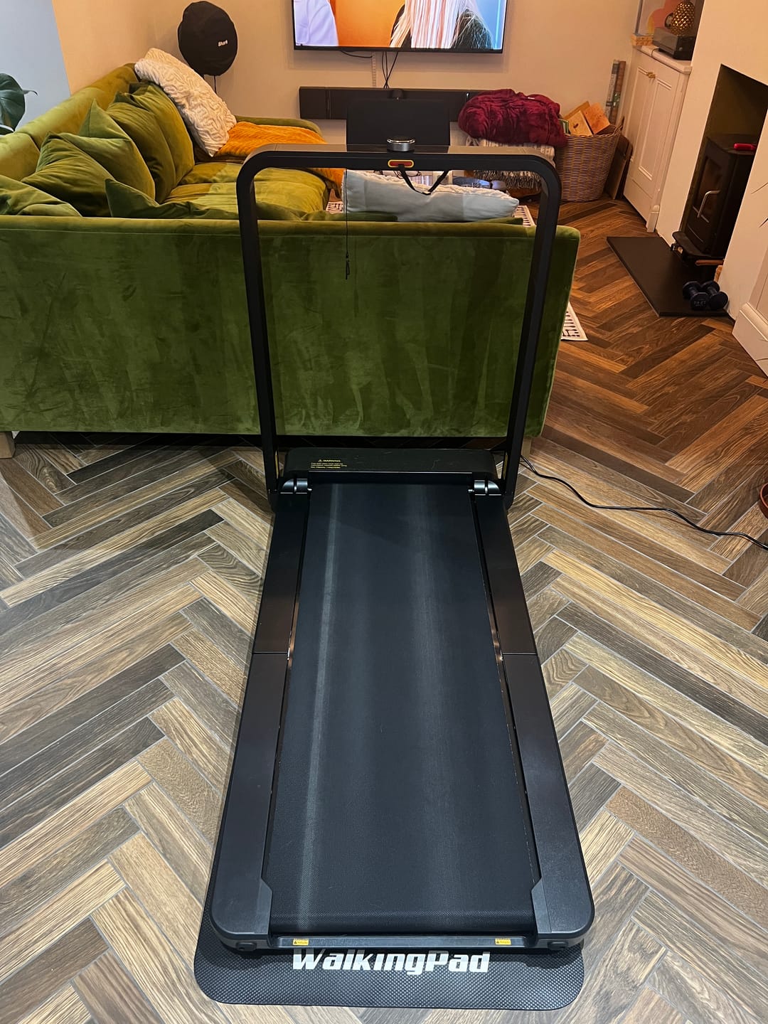 Customer photo review of ⚡WalkingPad X21 Double-Fold Treadmill 7.5 MPH 240 lbs For UK