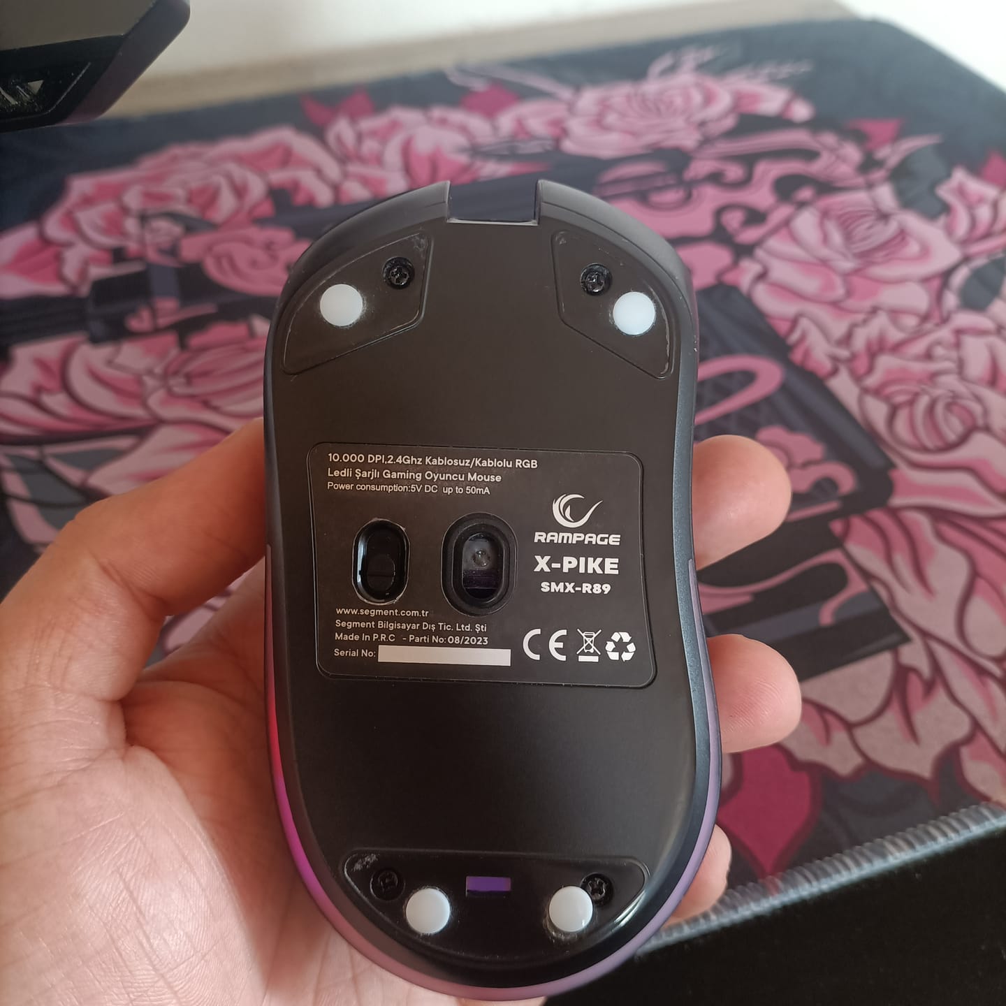 Customer photo review of Universal Hoverpad V3 Mouse Skate