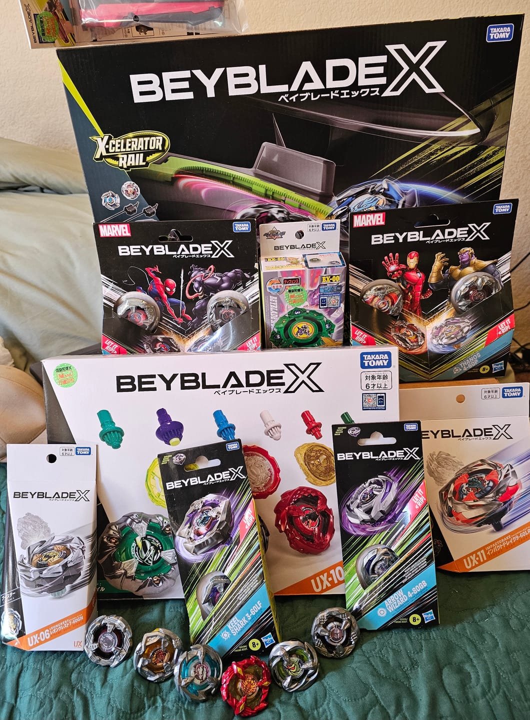 Customer photo review of Takara Tomy Beyblade X BX-00 Booster Draciel S 7-60D